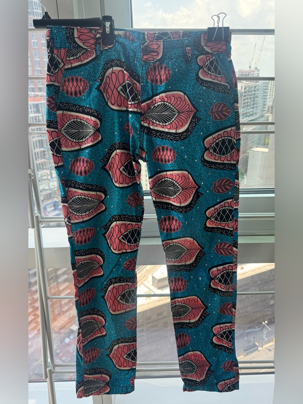 Atelier Beaurepaire Joseph African Wax Print Pants Women’s Size 32